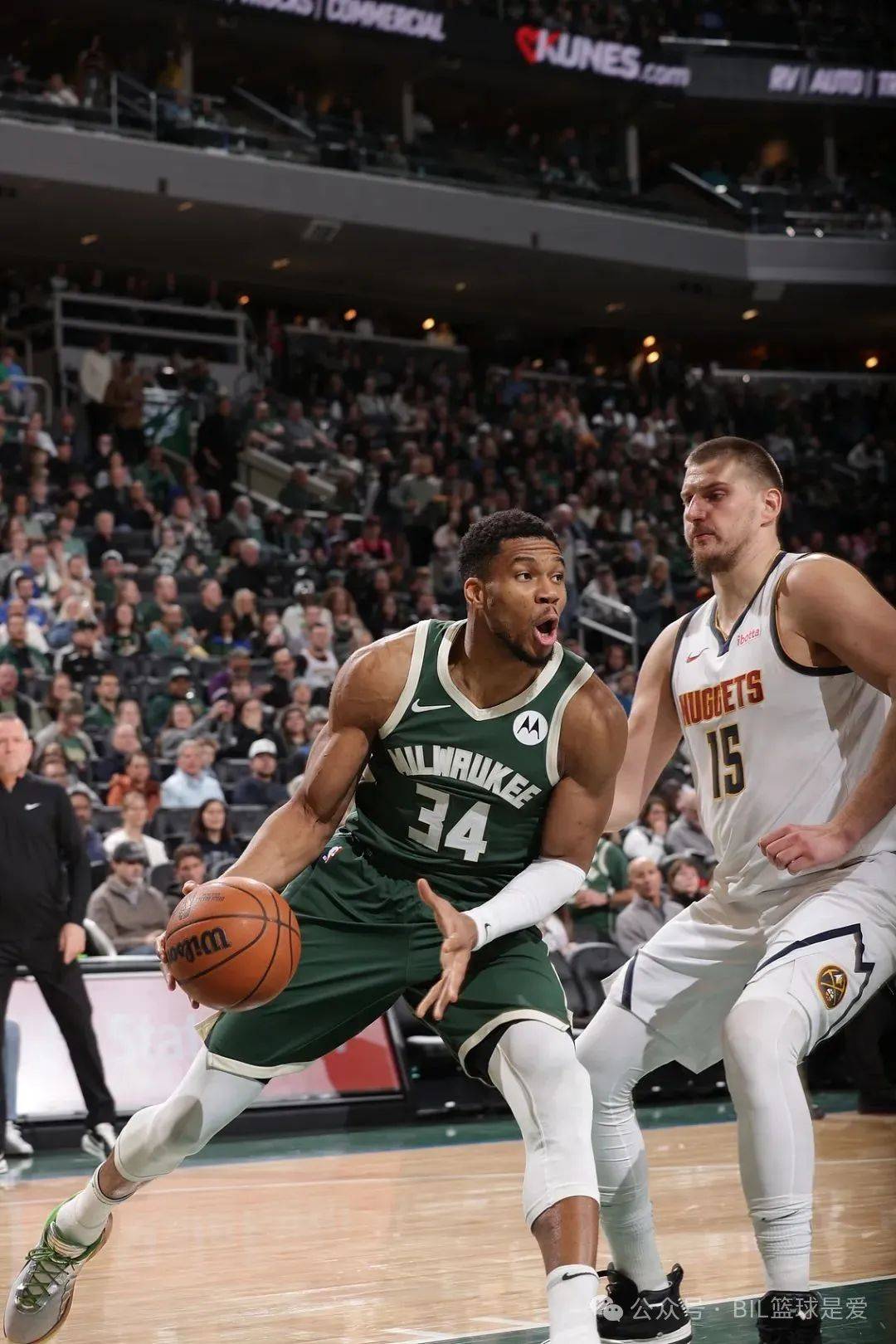 字母哥关键节点高光表现，篮网带队取胜！